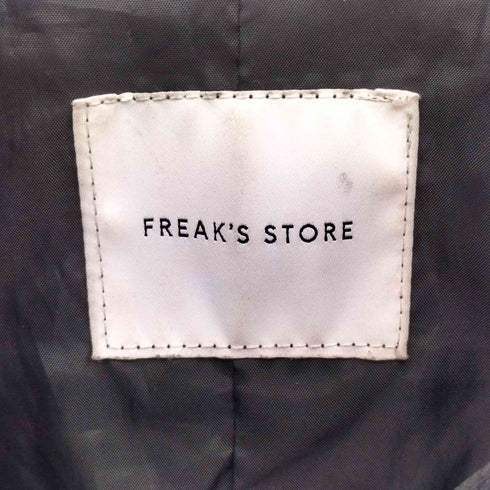 フリークスストア FREAKS STORE リラックスフィット フェイクレザー ジップアップ ブルゾン メンズ JPN:L