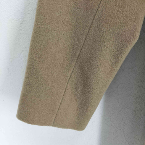 マックスマーラ MAX MARA MADE IN ITALY 銀タグ ウールハーフピーコート レディース 44