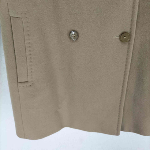 マックスマーラ MAX MARA MADE IN ITALY 銀タグ ウールハーフピーコート レディース 44