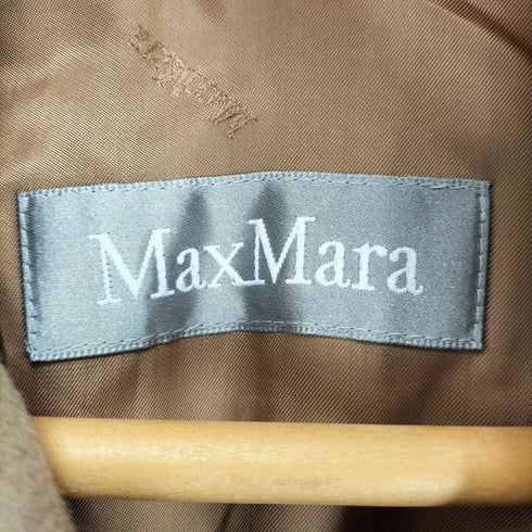 マックスマーラ MAX MARA MADE IN ITALY 銀タグ ウールハーフピーコート レディース 44
