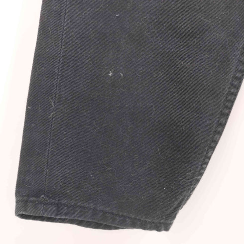 エクストララージ XLARGE テーパード ブラック デニム メンズ 32