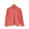 リズ クレイボーン LIZ Claiborne 鹿の子ジップアップジャケット メンズ import:M