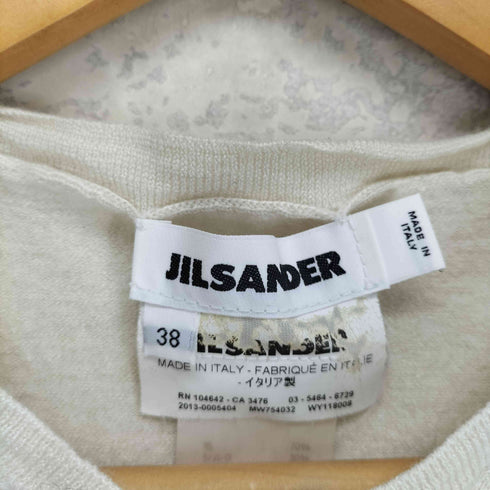 ジルサンダー JIL SANDER シルク クルーネック ニット レディース 38