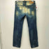 ディースクエアード DSQUARED2 00s ウォッシュド ペンキ ダメージデニム スキニー メンズ JPN:44