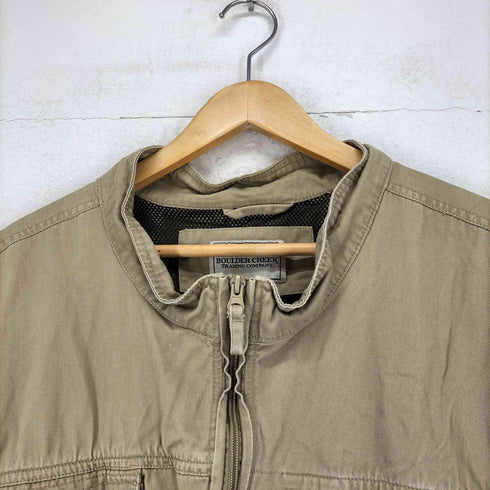 BOULDER CREEK フィッシングベスト メンズ 4XL
