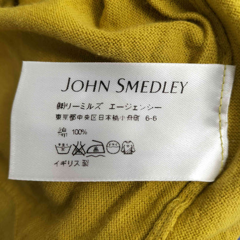 ジョンスメドレー JOHN SMEDLEY タートルネック半袖ニット ハイゲージ レディース JPN:S