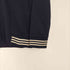 アディダス adidas 70S 西ドイツ製 ユーロ トレフォイル ロゴ リブ ボーダー 襟付き レトロカラー ポロ トラック ジャケット OPTI ジップ vintage ヴィンテージ メンズ 50