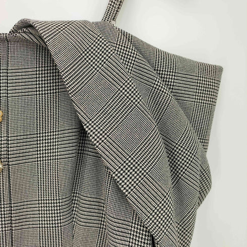 リリーブラウン Lily Brown L.B CANDY STOCK ビジュー釦オフショルミディドレス レディース JPN:1