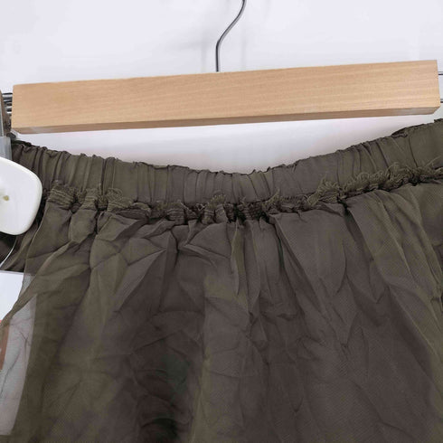 ローブドシャンブルコムデギャルソン robe de chambre COMME des GARCONS フリル ロングスカート レディース