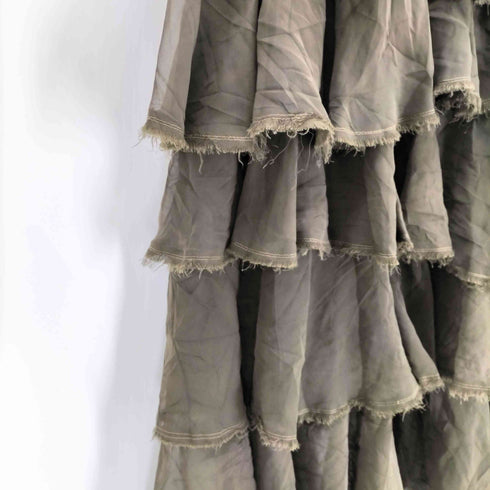 ローブドシャンブルコムデギャルソン robe de chambre COMME des GARCONS フリル ロングスカート レディース