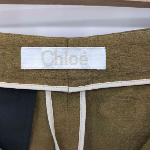 クロエ Chloe イタリア製 2タックショートパンツ レディース 34