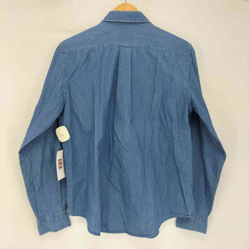 ペンドルトン PENDLETON 香港製 シャンブレーシャツ 前立てチェック レディース JPN:S