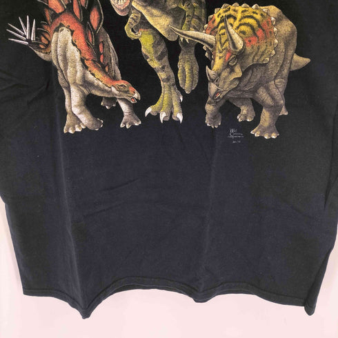 ギルダン GILDAN Wild Cotton 両面プリントS/Sカットソー 恐竜 ダイナソー メンズ JPN:XL