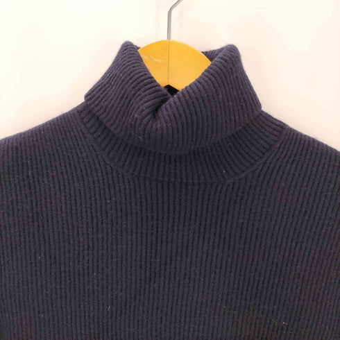 ストーンアイランド STONE ISLAND 20AW ロゴ ワッペン 付き タートルネック ウール ニット セーター メンズ import:L