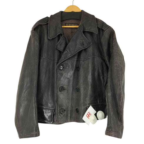 OJE SKINNBEKLADNAD 40S ダブルブレストレザージャケット メンズ