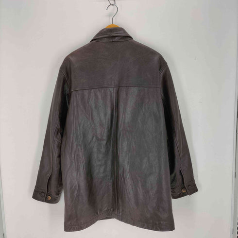 ギャップ Gap 00s OLD 本革 レザーハーフコート メンズ JPN:M