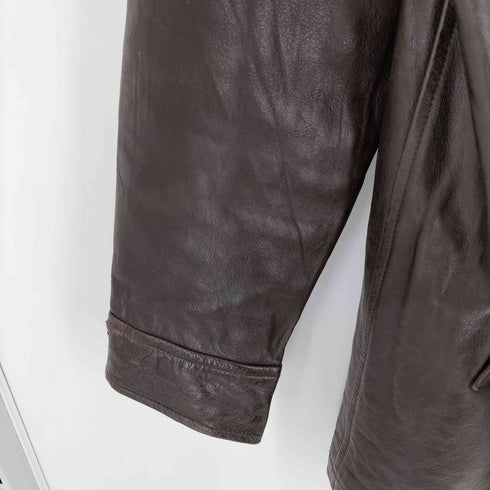 ギャップ Gap 00s OLD 本革 レザーハーフコート メンズ JPN:M
