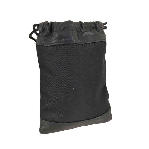 アイムイッセイミヤケ im ISSEY MIYAKE レザー ナイロン 巾着バッグ メンズ