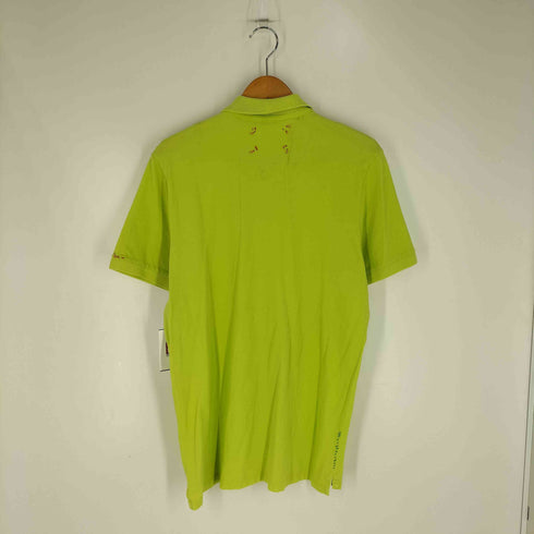 BOB ペイント加工 半袖ポロシャツ メンズ L