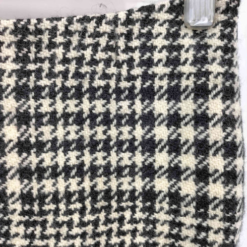 サンローランパリ SAINT LAURENT PARIS イタリア製 千鳥柄 ミニスカート レディース