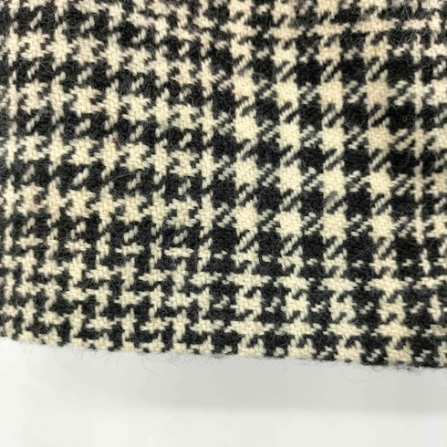 サンローランパリ SAINT LAURENT PARIS イタリア製 千鳥柄 ミニスカート レディース