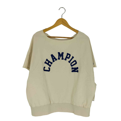 チャンピオン Champion ロゴプリント カットオフ 目あり S/S スウェット レディース JPN:M