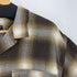 バックナンバー BACK NUMBER オープンカラー襟 オンブレーチェック長袖ネルシャツ メンズ JPN:XL