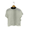 ジルサンダー JIL SANDER オーガニックコットン クルーネック半袖Tシャツ レディース import:S