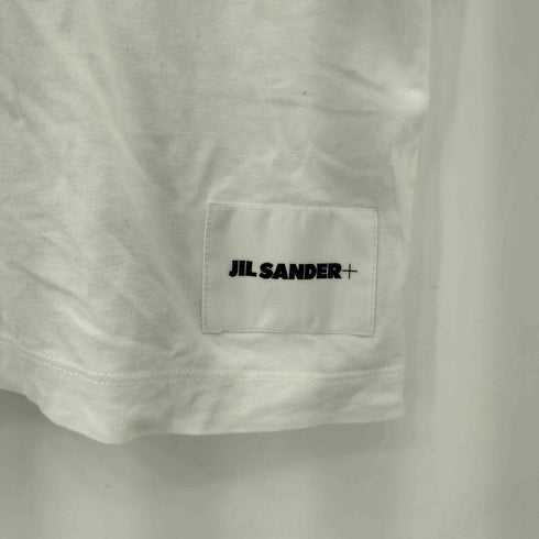 ジルサンダー JIL SANDER オーガニックコットン クルーネック半袖Tシャツ レディース import:S