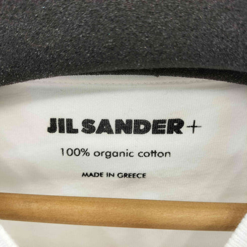 ジルサンダー JIL SANDER オーガニックコットン クルーネック半袖Tシャツ レディース import:S