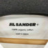 ジルサンダー JIL SANDER オーガニックコットン クルーネック半袖Tシャツ レディース import:S