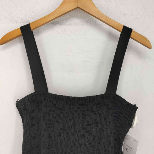 ザラ ZARA シャーリングキャミワンピース レディース import:S