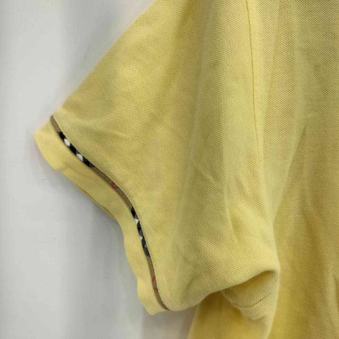 バーバリーゴルフ BURBERRY GOLF 香港製 コットン 半袖ポロシャツ メンズ S