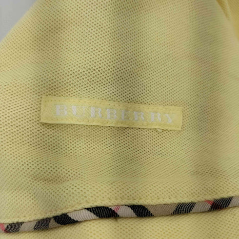 バーバリーゴルフ BURBERRY GOLF 香港製 コットン 半袖ポロシャツ メンズ S