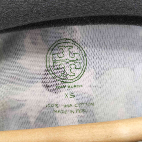 トリーバーチ TORY BURCH 花柄 ペイズリー柄 半袖 ワンピース レディース XS