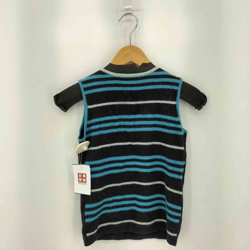 バーバリーブルーレーベル BURBERRY BLUE LABEL ノースリーブ クルーネック ニットベスト レディース
