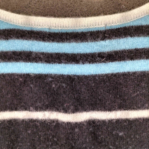 バーバリーブルーレーベル BURBERRY BLUE LABEL ノースリーブ クルーネック ニットベスト レディース