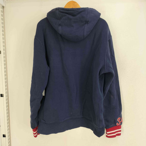ポロラルフローレン POLO RALPH LAUREN 90S BRITAIN刺繍 裏地ワッフル ジップアップパーカー メンズ