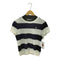 バーバリーブルーレーベル BURBERRY BLUE LABEL ボーダー クルーネック 半袖Tシャツ カットソー レディース 38