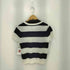 バーバリーブルーレーベル BURBERRY BLUE LABEL ボーダー クルーネック 半袖Tシャツ カットソー レディース 38