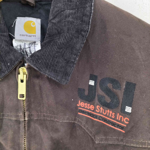 カーハート Carhartt 2008年製 企業ロゴ刺繍 サンタフェジャケット メンズ L