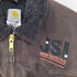 カーハート Carhartt 2008年製 企業ロゴ刺繍 サンタフェジャケット メンズ L