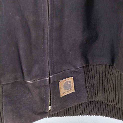 カーハート Carhartt 2008年製 企業ロゴ刺繍 サンタフェジャケット メンズ L