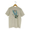 90S USA製 HENESボディ 米国首都 花 ロゴプリント ポリコットン シングルステッチ S/S クルーネック Tシャツ メンズ import:L