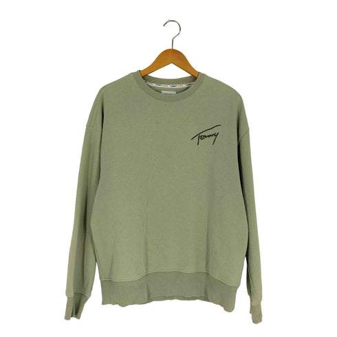 トミージーンズ tommy jeans シグネチャーロゴスウェットシャツ メンズ import:S