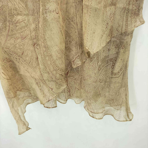 マックスマーラ MAX MARA ペイズリー柄 スカート レディース 38