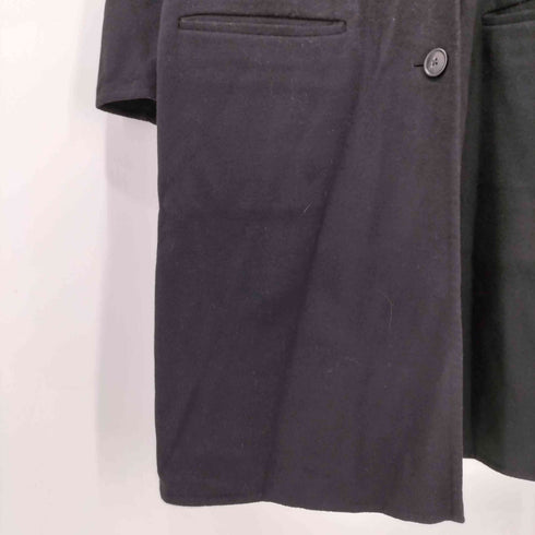 ユニクロプラスジェイ UNIQLO+J カシミヤブレンドチェスターコート ブラック XLサイズ レディース JPN:XL