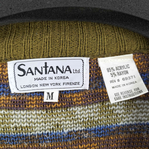 SANTANA 90S アクリルレーヨン カーディガン メンズ import:M