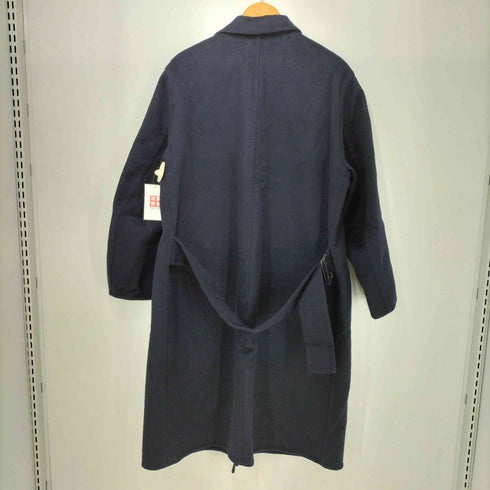 ユニクロプラスジェイ UNIQLO+J カシミヤブレンドチェスターコート ネイビー XLサイズ レディース JPN:XL