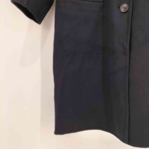 ユニクロプラスジェイ UNIQLO+J カシミヤブレンドチェスターコート ネイビー XLサイズ レディース JPN:XL